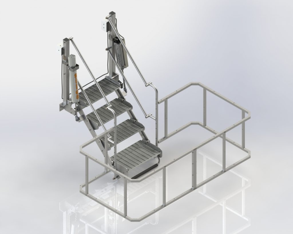 Folding stair ( model 3700)