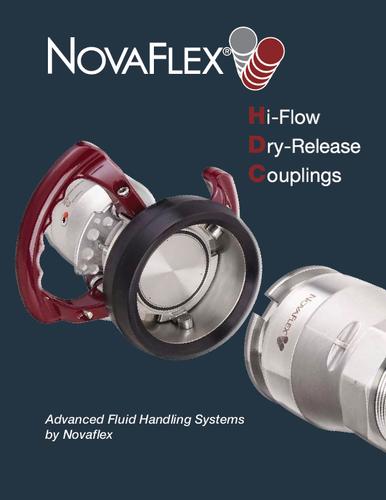 High-Flow Dry-Release Couplings
