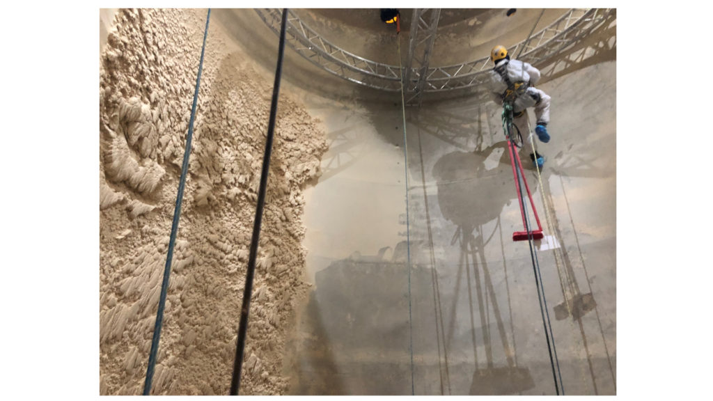 Silo cleaning
