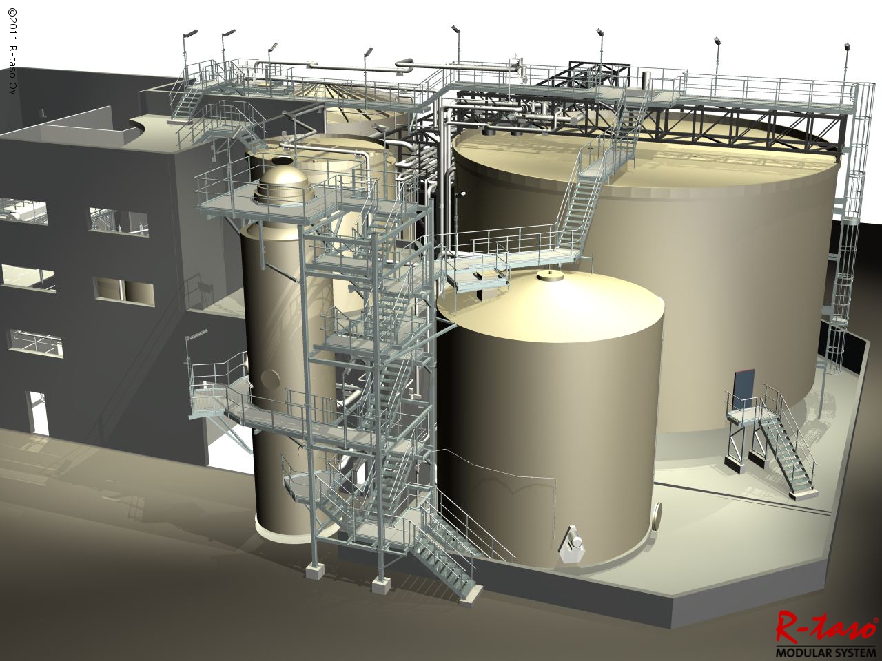 3D design and manufacture of industrial walkway solutions