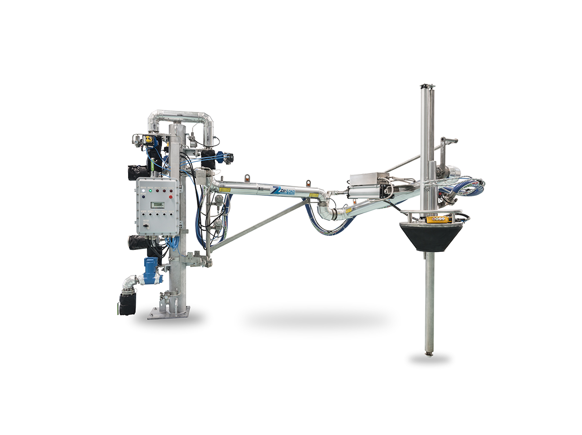 Autoload – fully automatic loading arm.