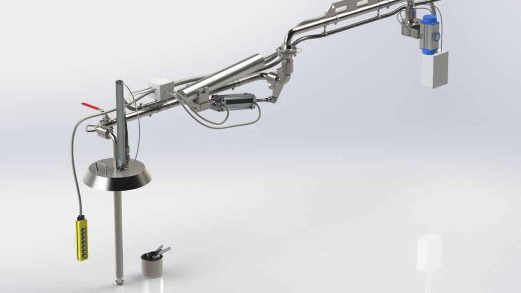 Top loading arm for OLIVE OIL