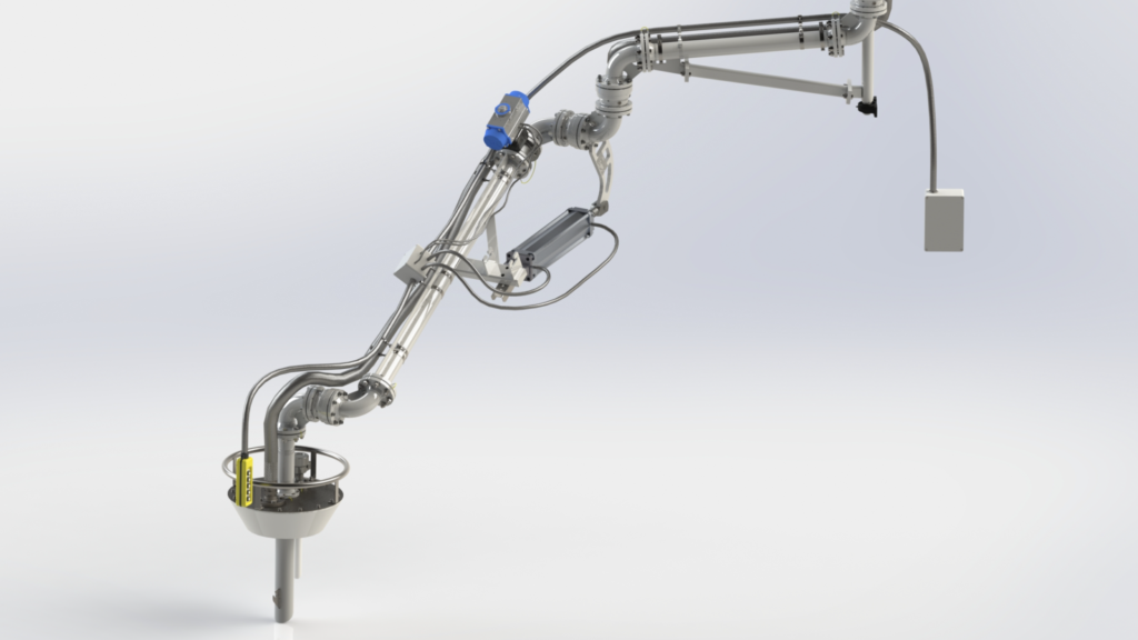 Top loading arm for SULPHURIC ACID 98,5%