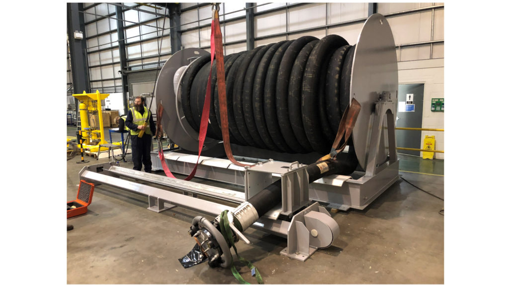 QuayReel®  System – Near-Shore Tanker (un-loading)