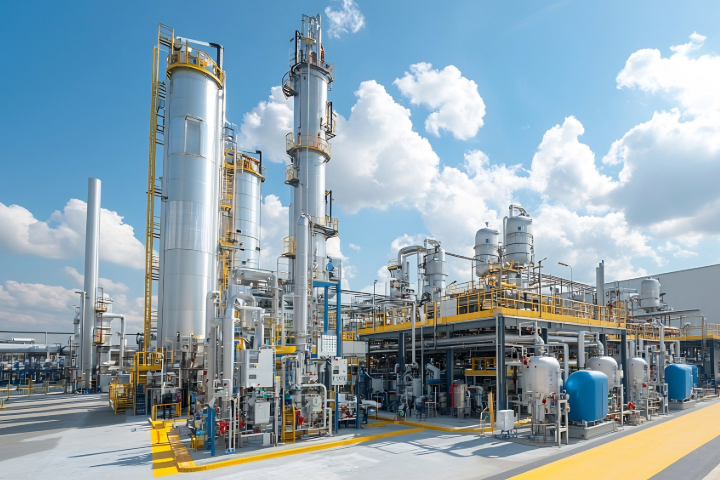 refinery stock image