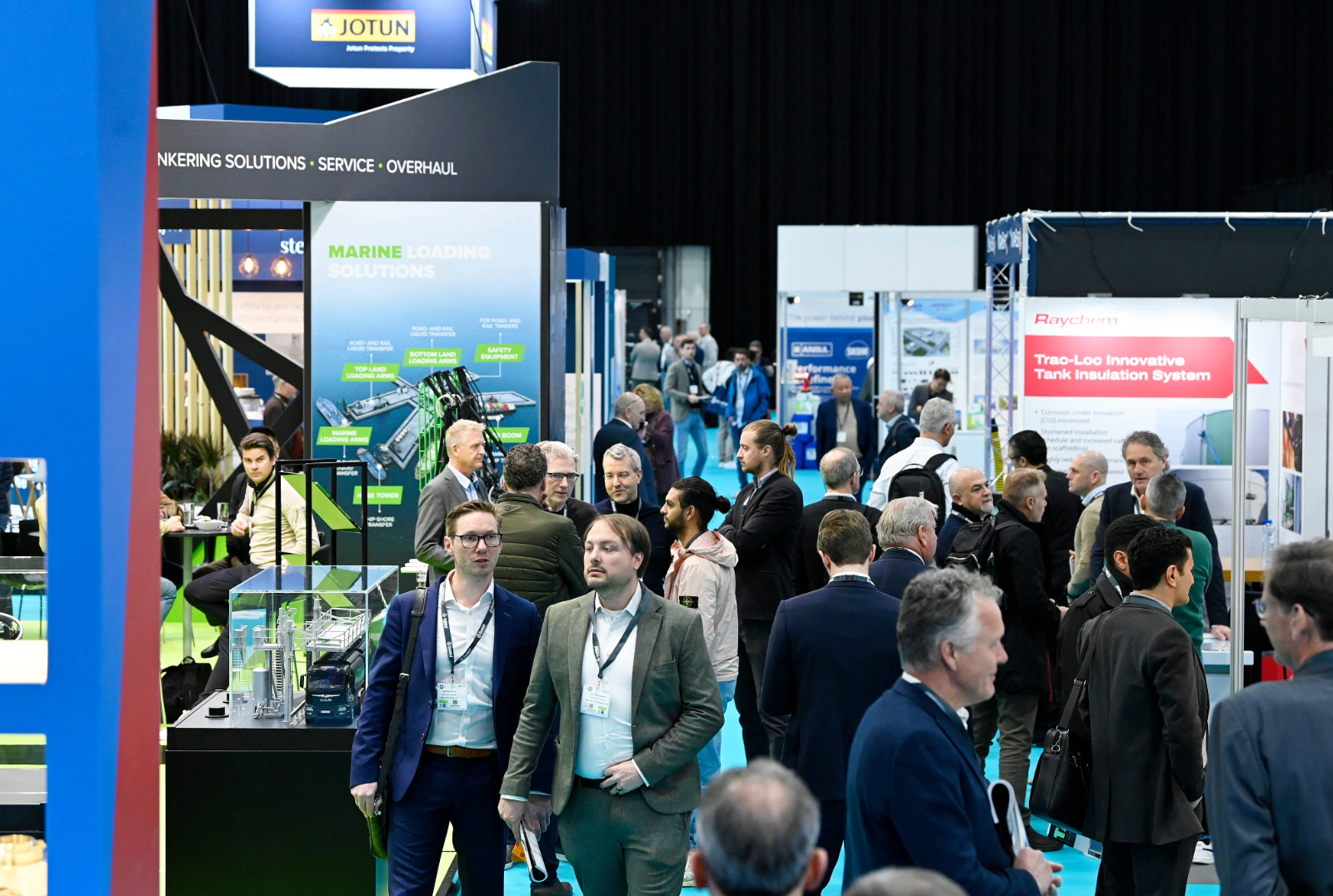 Busy crowd at Stocexpo