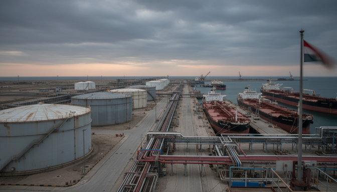 iraq&rsquo;s oil exports halved by hormuz bottleneck, threatening economic collapse