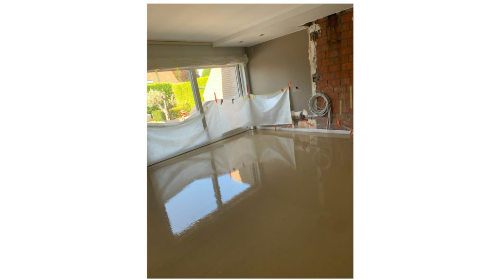 Chapist vloeichape Knauf verbouwing