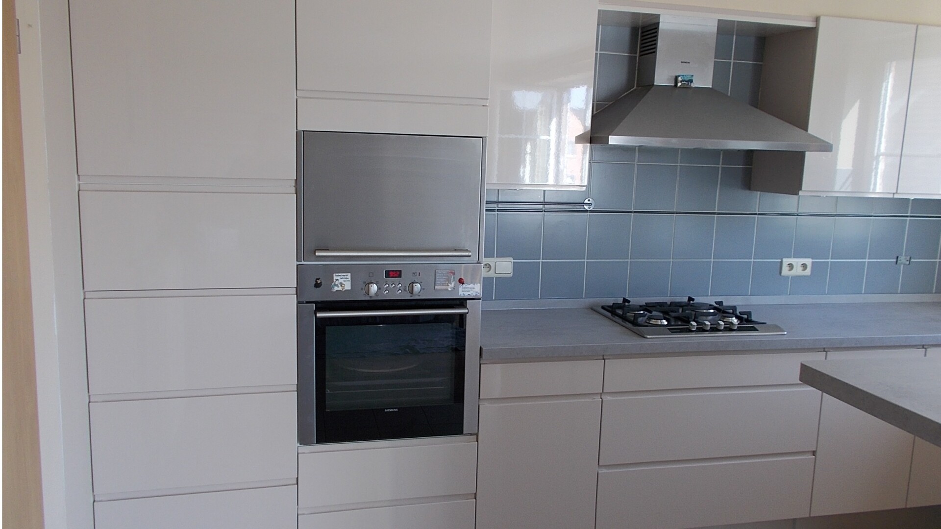 Renovatie van de keuken.