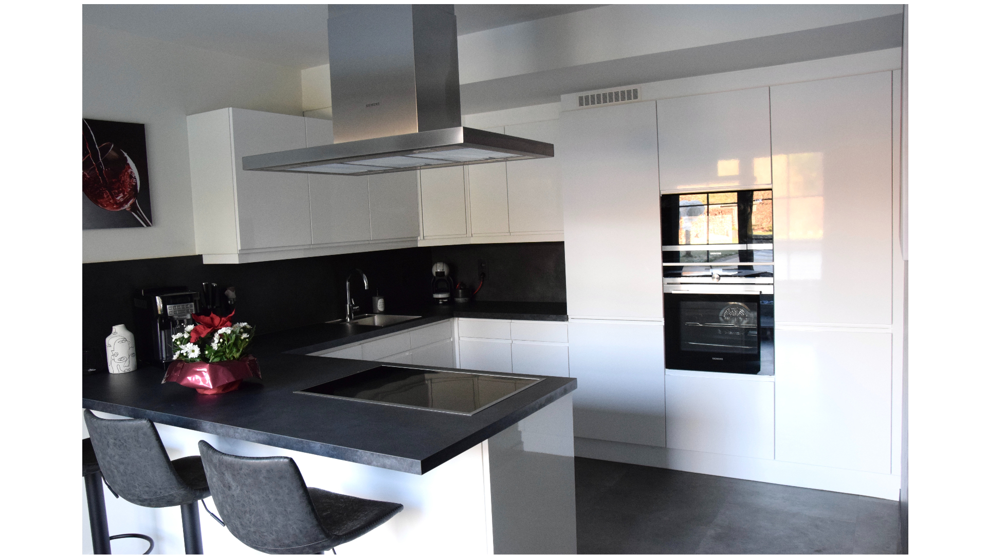 Renovatie van de keuken.