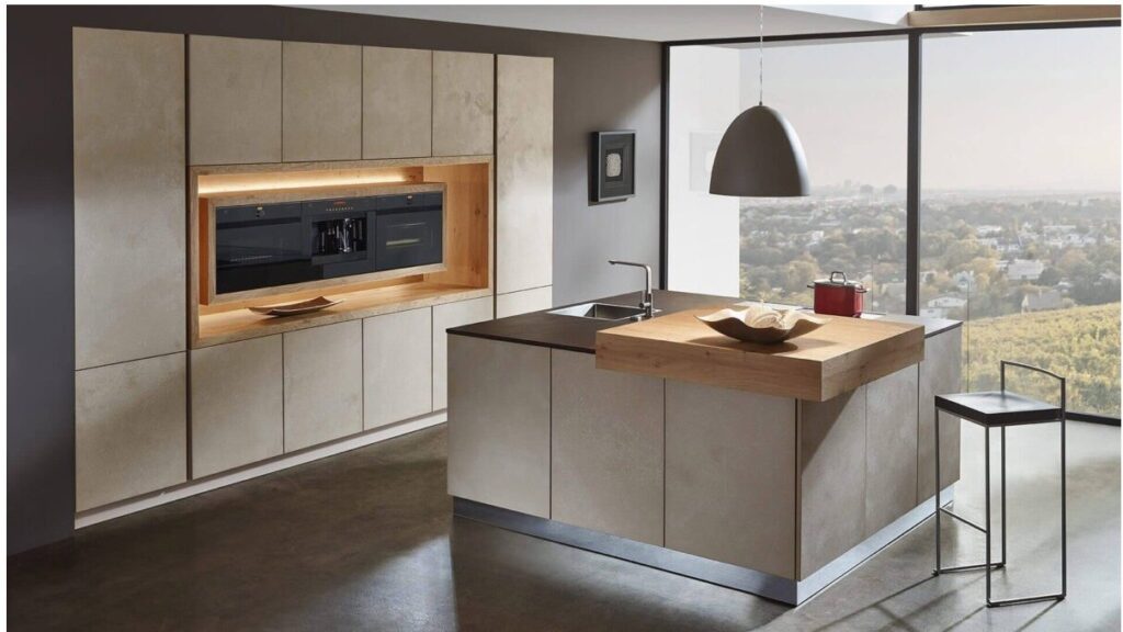 Een plek om te vertoeven TESSA Wat een statement! Symmetrie, georkestreerde oppervlakken, comfort voor de gebruiker, purisme en gezelligheid komen samen in deze keuken en creëren een stedelijke persoonlijkheid met veel charisma.