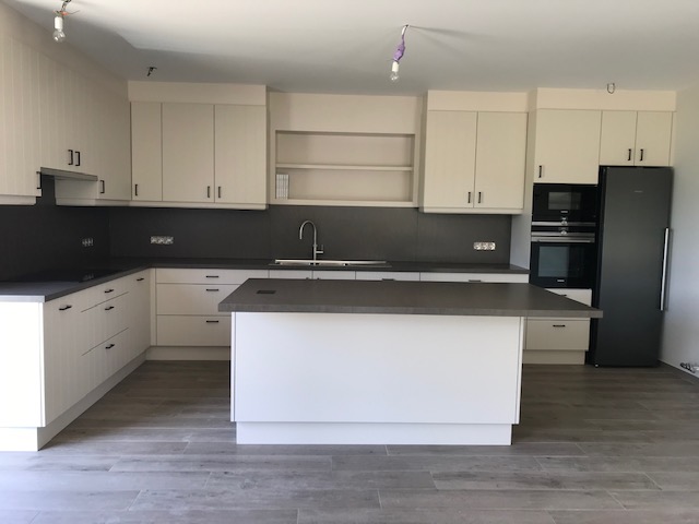 Nieuwe keuken.