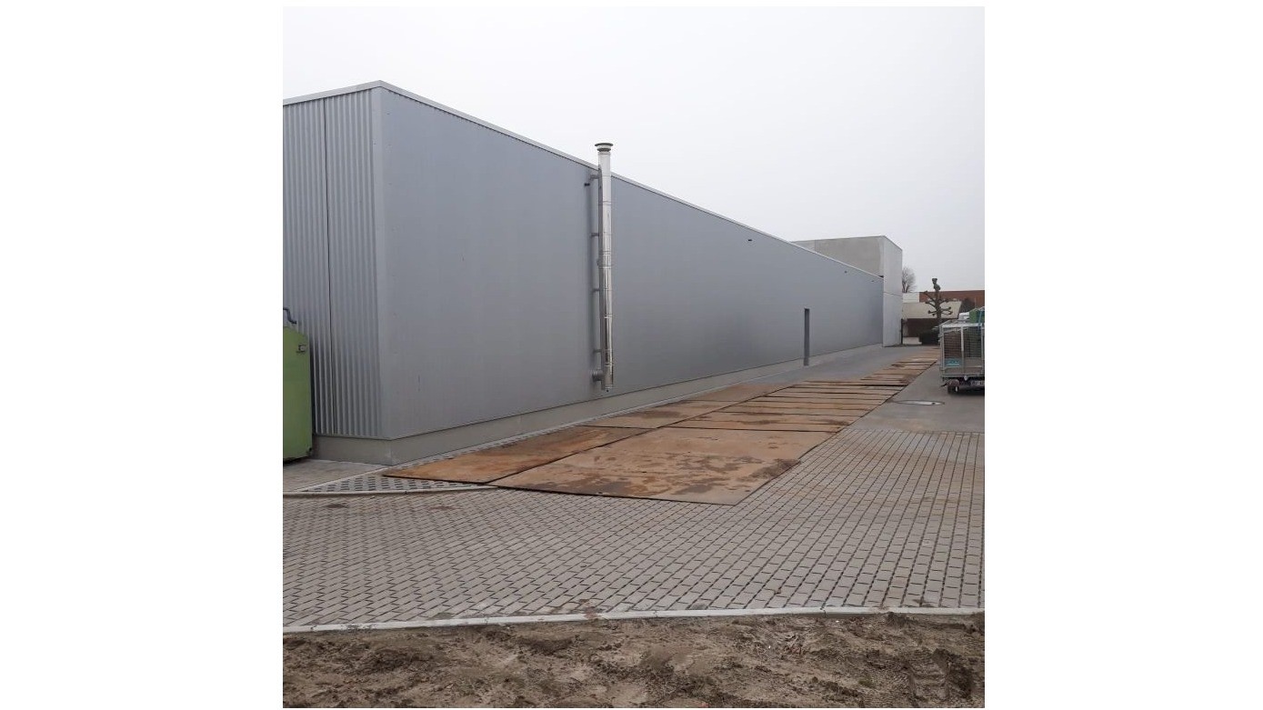 Industrieel wandbekleding