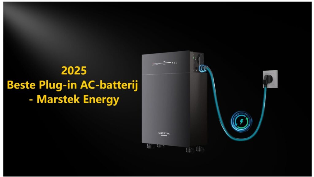 Marstek Plug & Play batterij