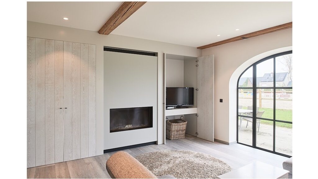 TV meubel in landelijke woning