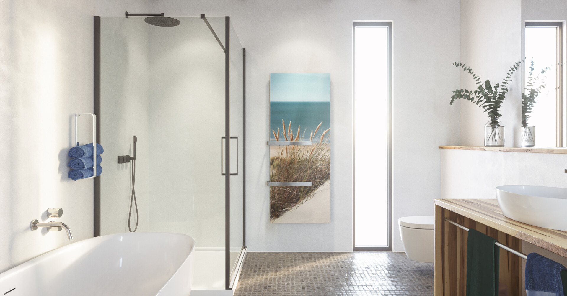 BADKAMER INFRAROOD VERWARMING