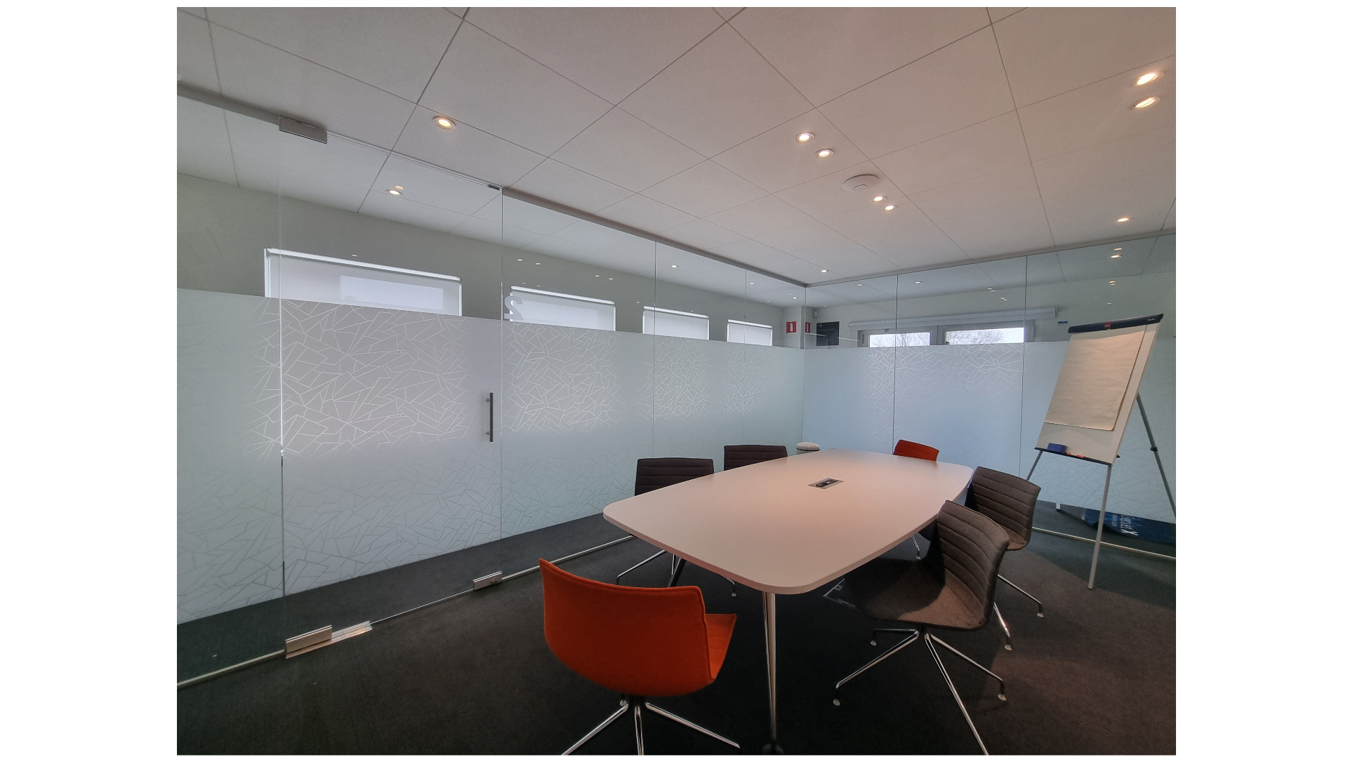 Inkijkwerende glasfolie / design folie