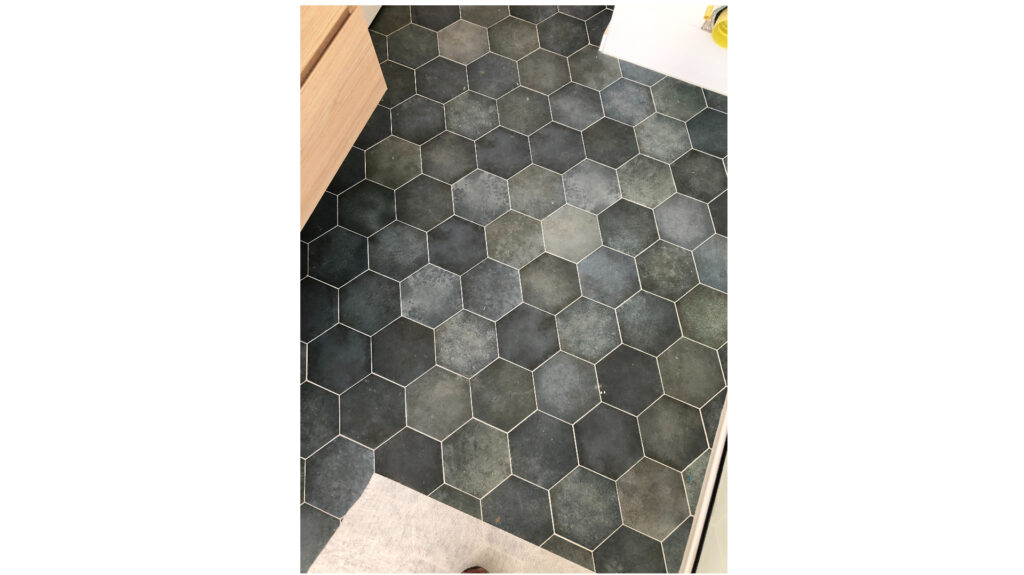 Hexagon tegel – Indigo