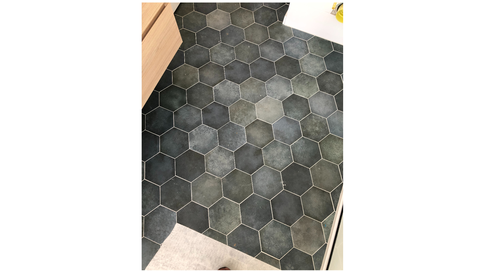 Hexagon tegel – Indigo