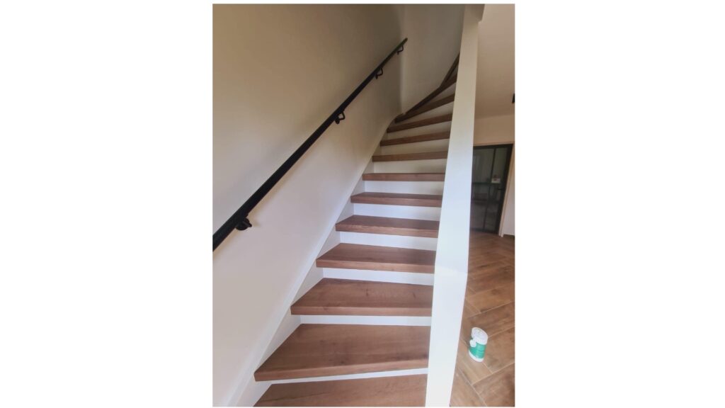 Bekleding van betonnen trap