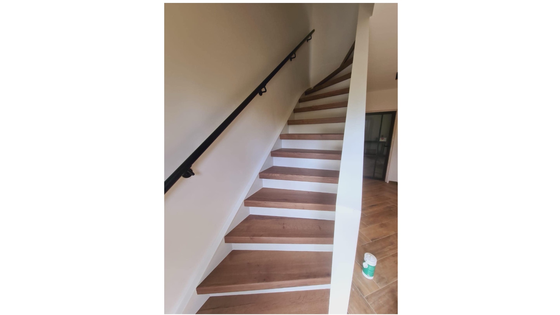 Bekleding van betonnen trap