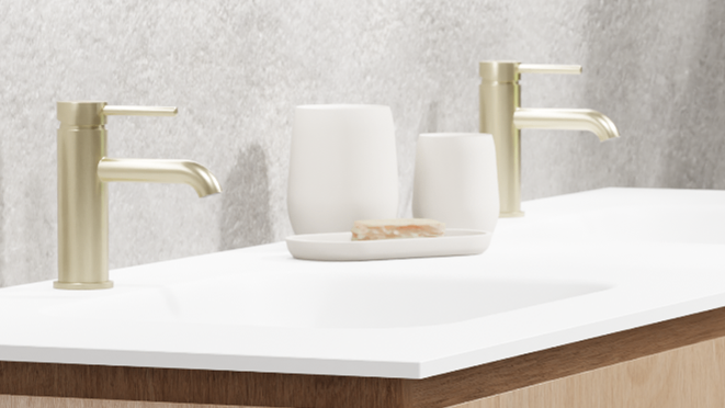 Balmani Eclips Badkamermeubel: Natuur Eik