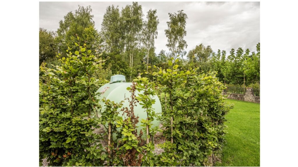 (Bio)propaangas in een bovengrondse tank