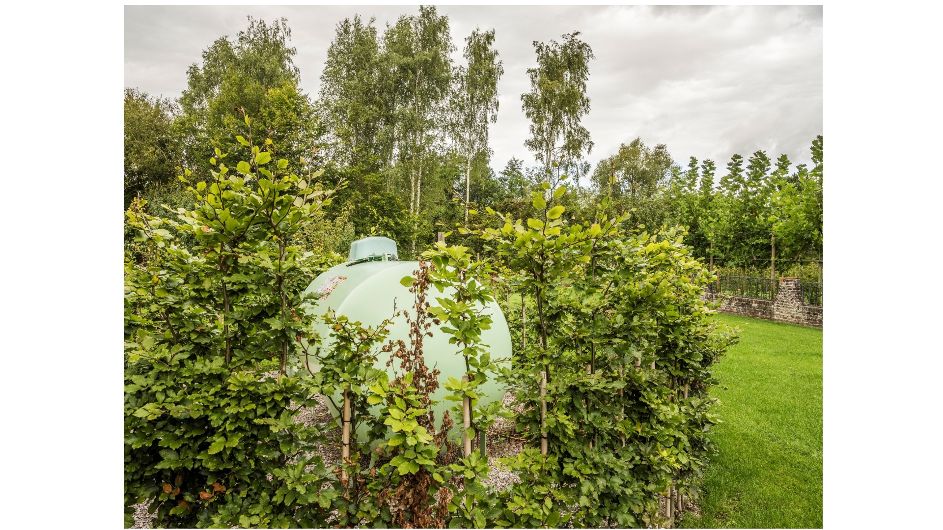(Bio)propaangas in een bovengrondse tank