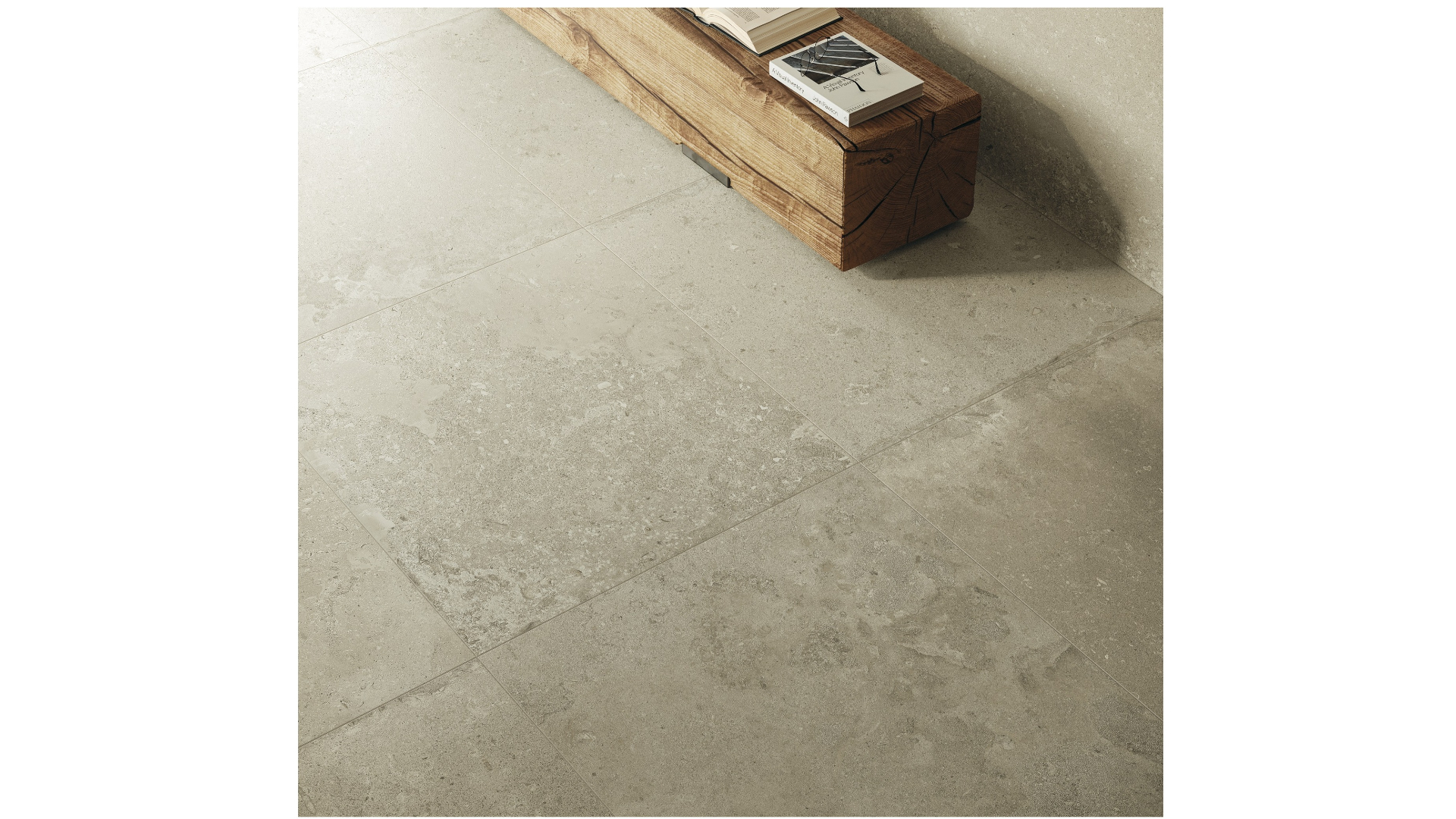 Keramische Tegel | S. Beige 89,7 x 89,7 x 1 cm