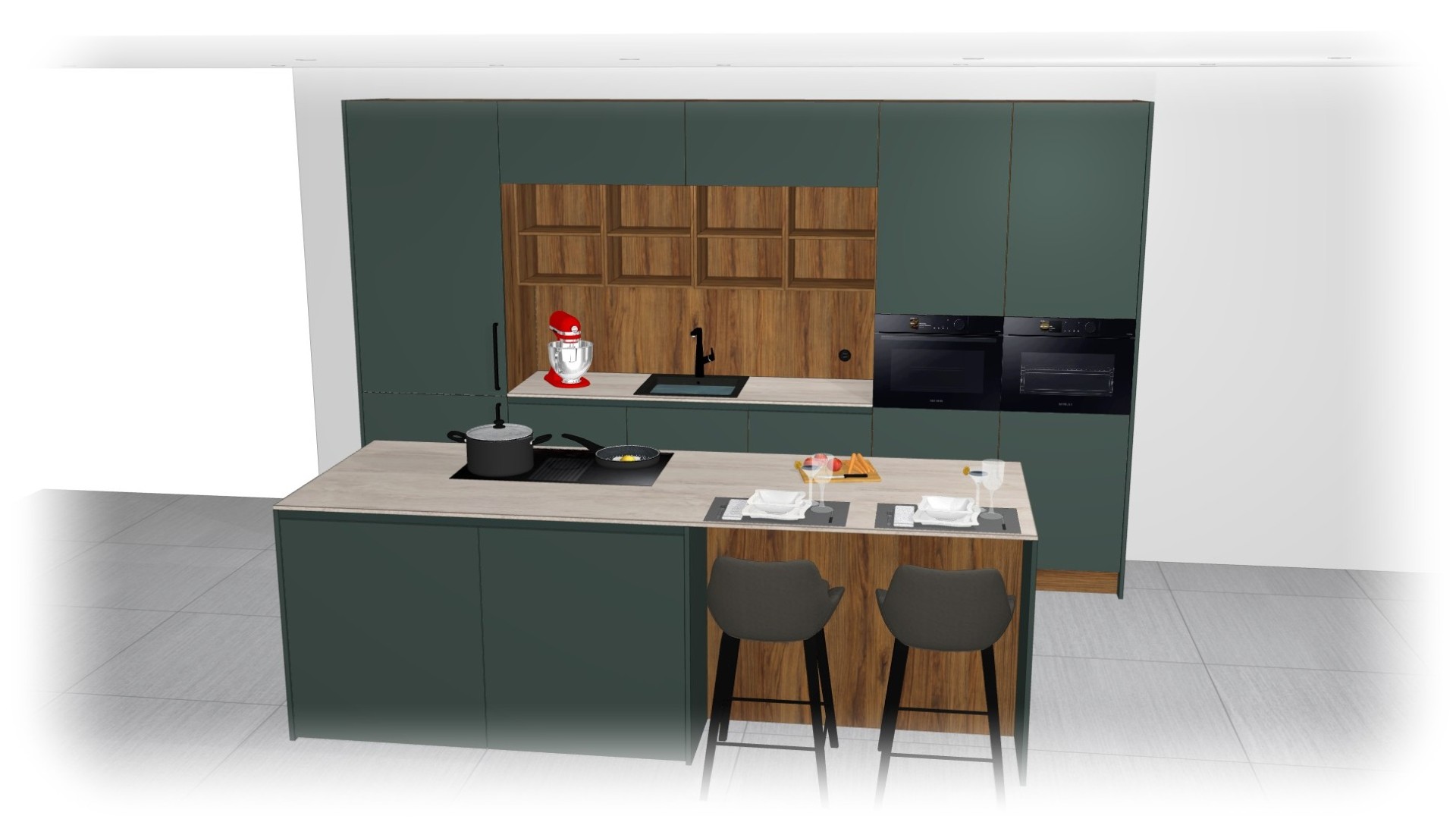 Beurskeuken te koop catalogusprijs zonder kortingen €27.611,77 reserveer deze nu voor €12.000,00€!!!