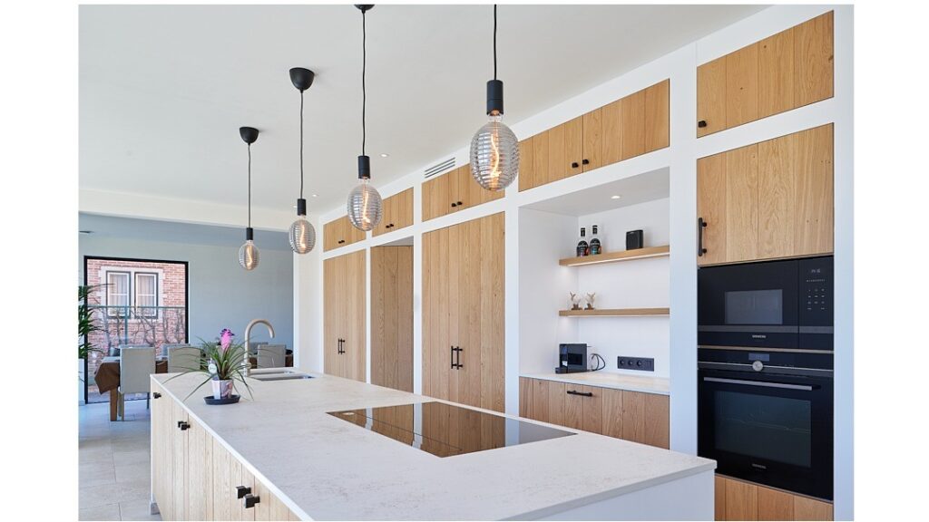 Keuken in modern landelijke stijl