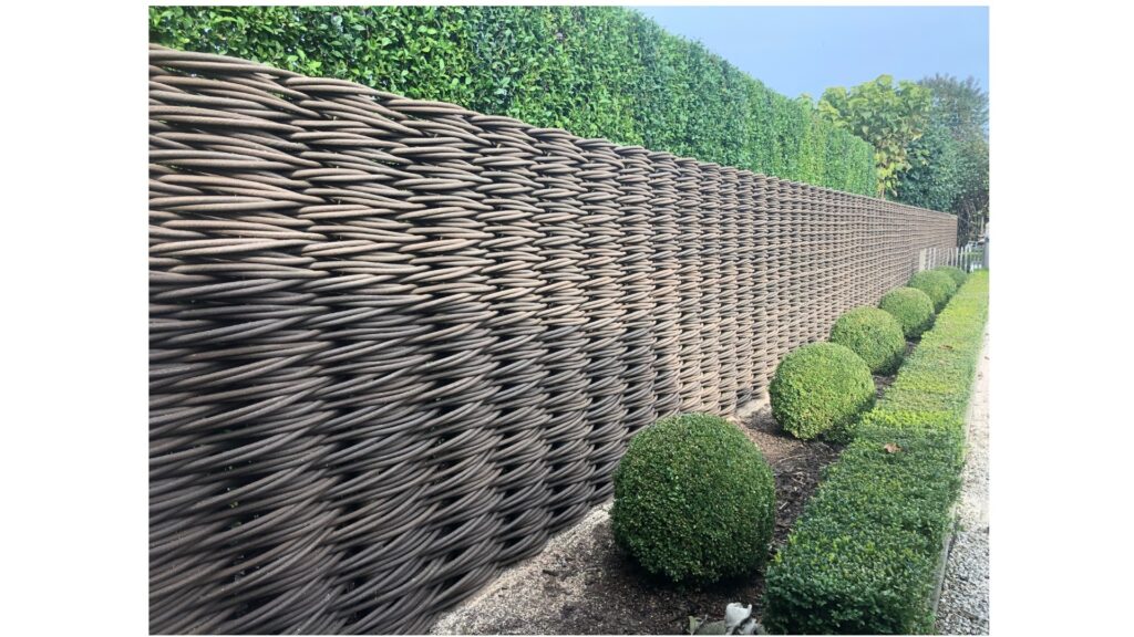 Vlechtwerk ter plaatse