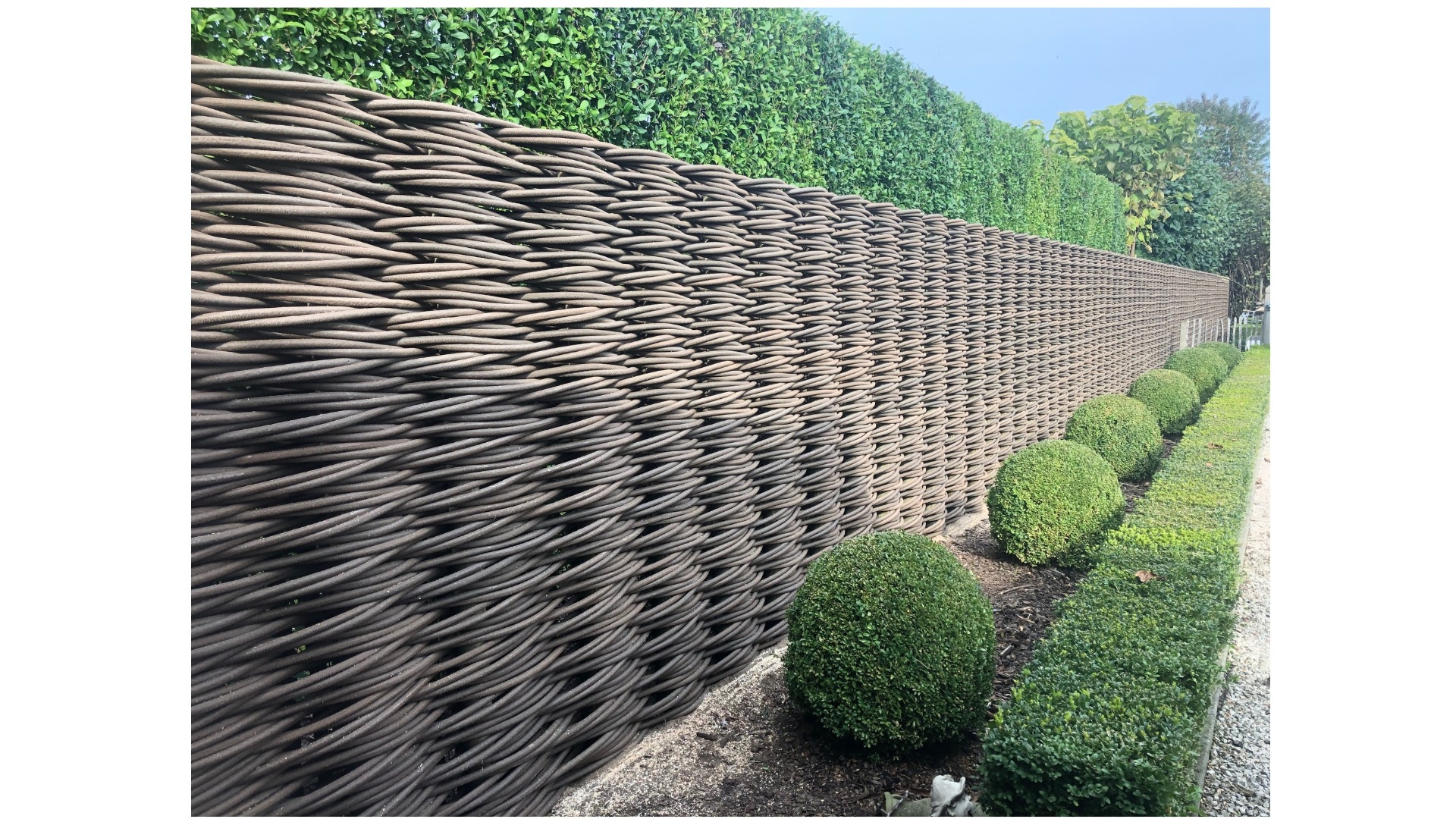 Vlechtwerk ter plaatse