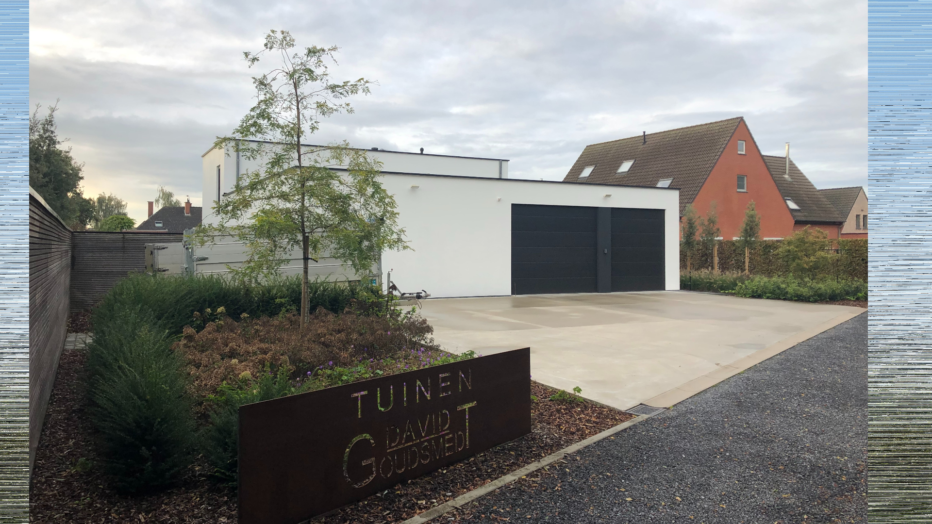 Strakke nieuwbouwwoning