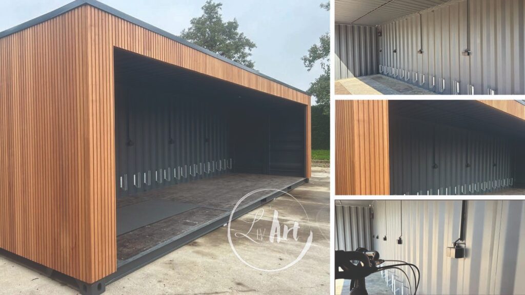 Zeecontainer Fietsenstalling