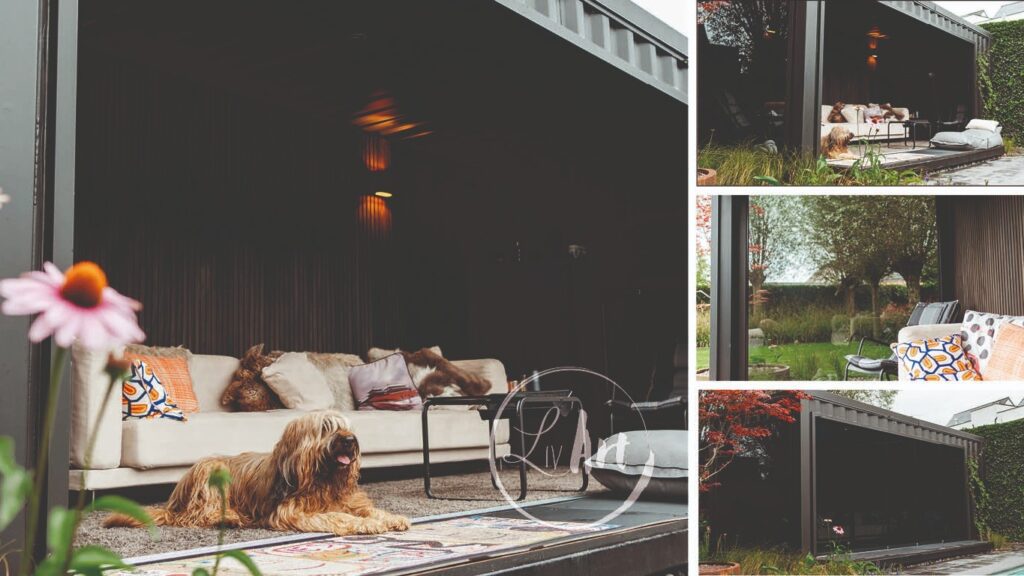 Zeecontainer Poolhouse