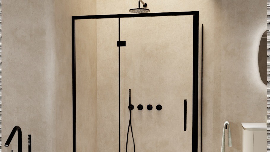 Balmani Senses Douchedeur: Reflex spiegelglas