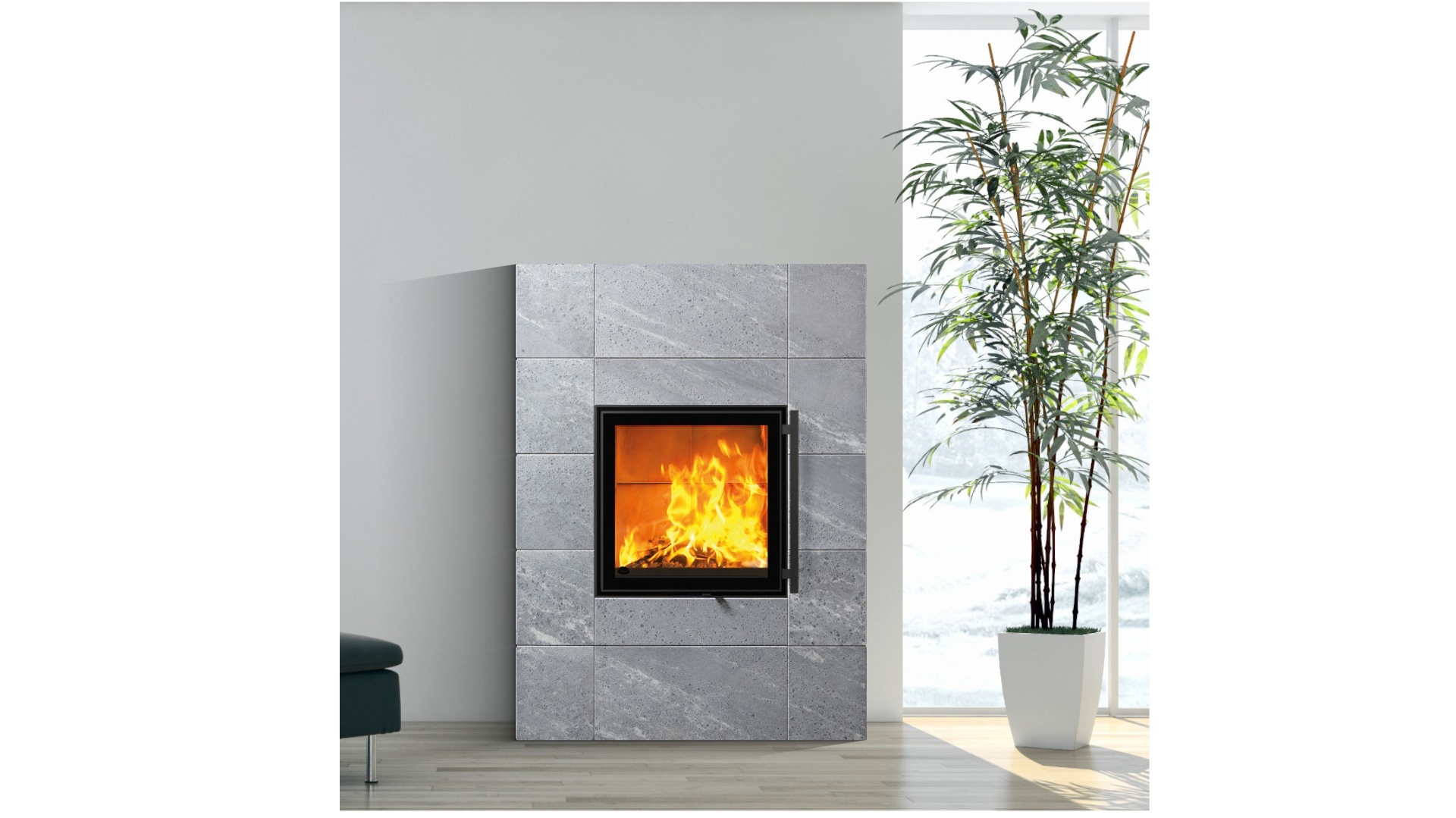 TULIKIVI : KARELIA : RAITA Trio 15 Classic