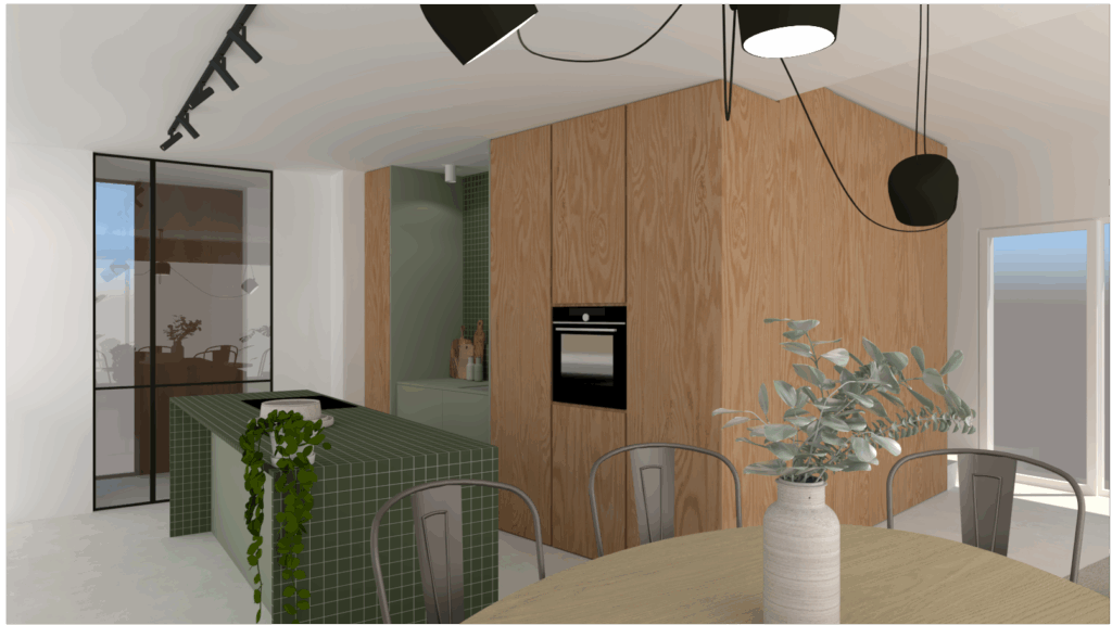 Keuken met karakter in Ingelmunster