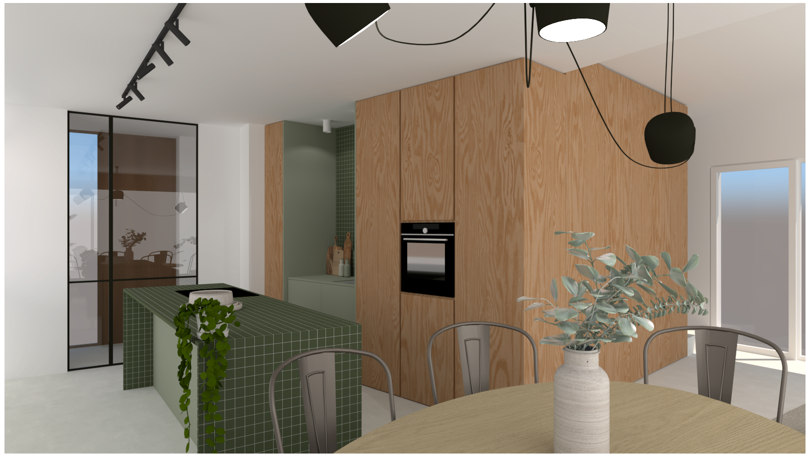 Keuken met karakter in Ingelmunster