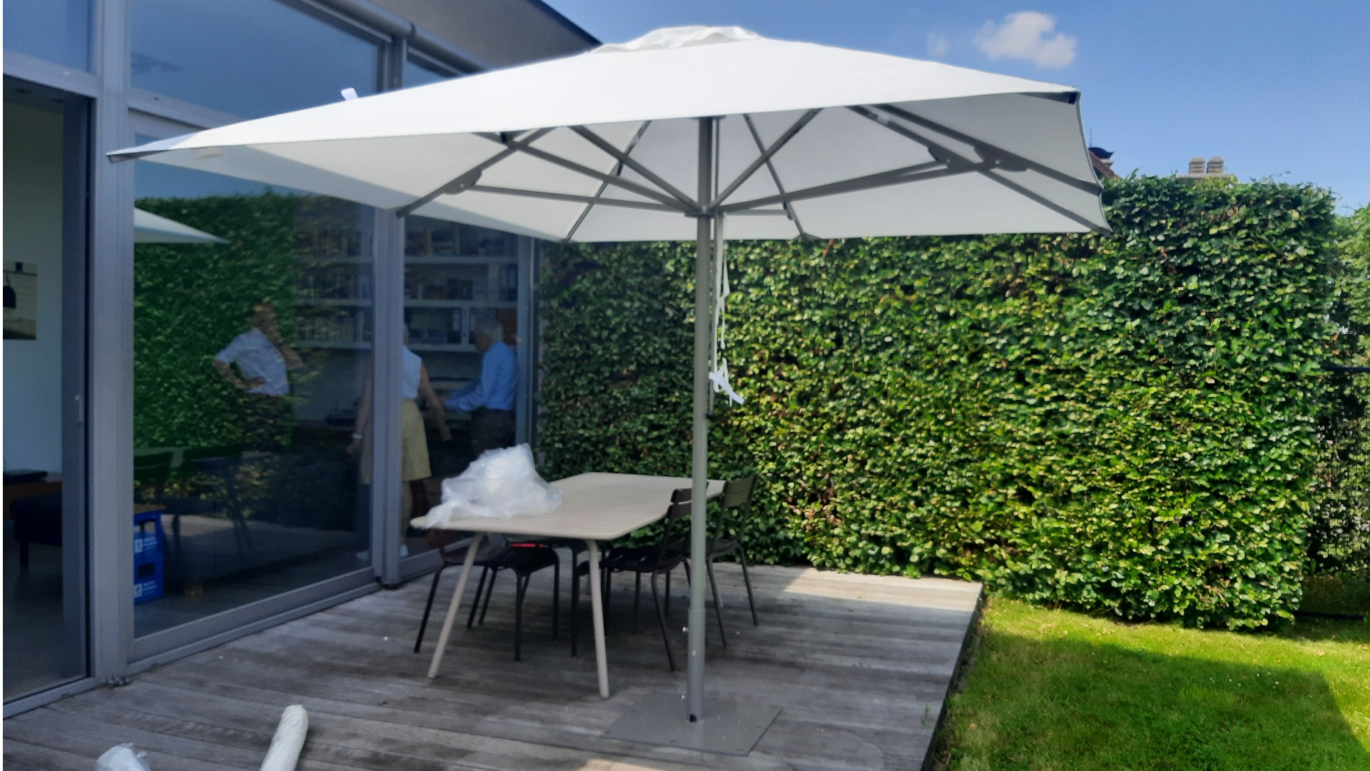 Telescopische parasols