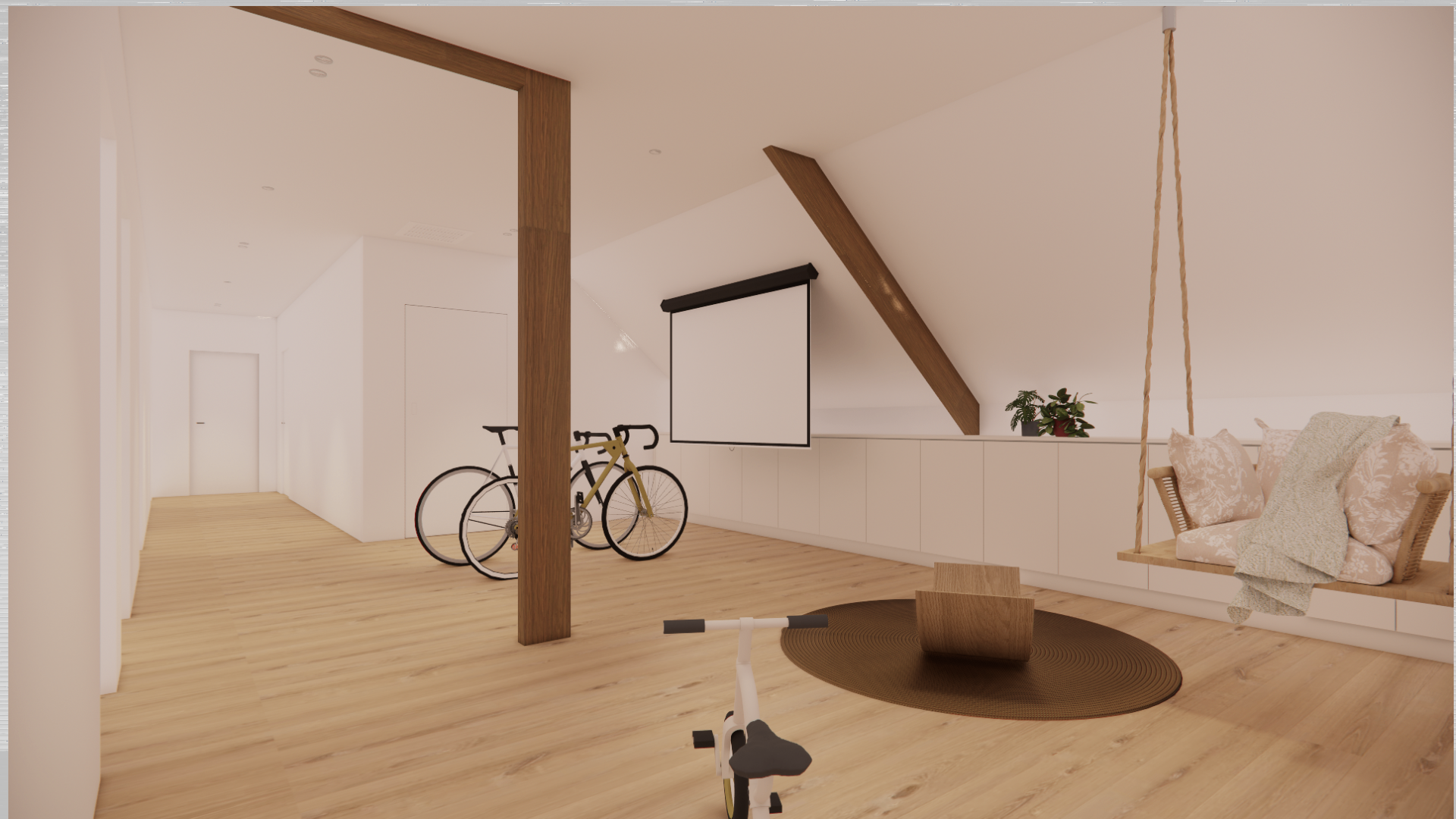 3D beeld zolderrenovatie