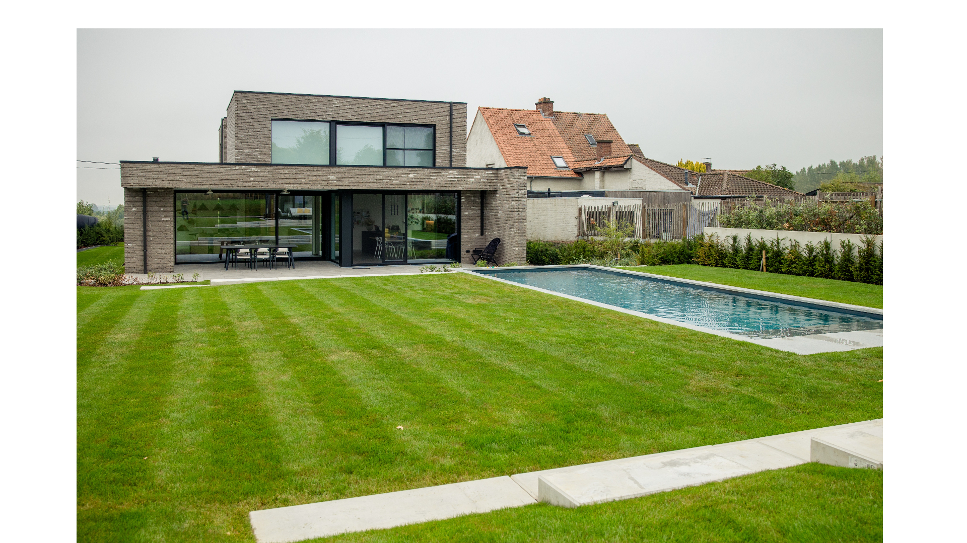 Strakke nieuwbouwwoning