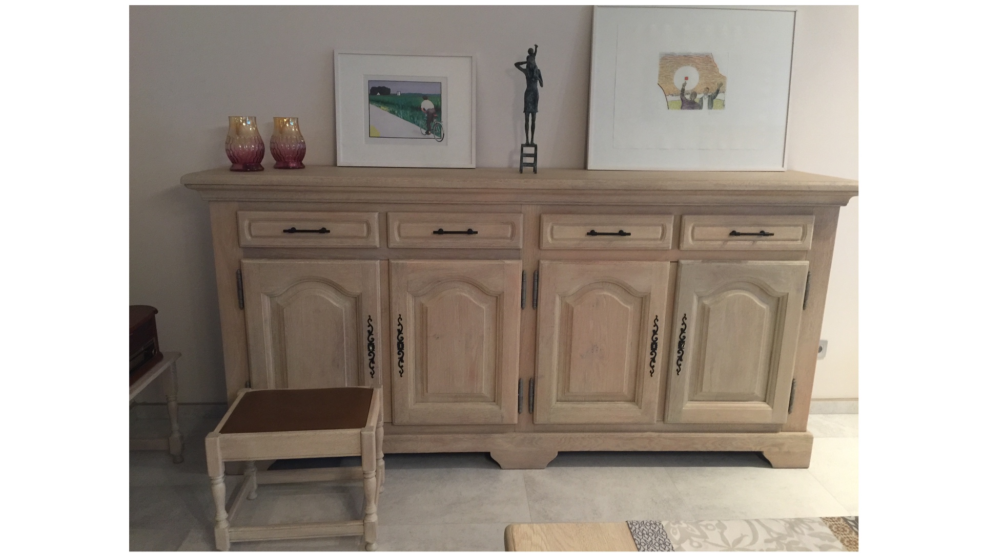 Luchtgommen en patineren meubels