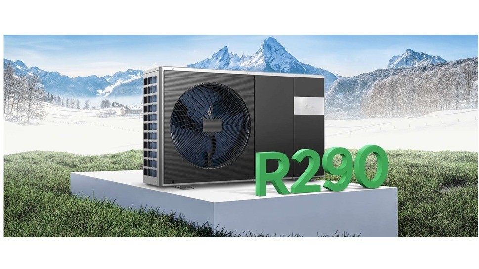 Midea R290 hoge temperatuur warmtepomp