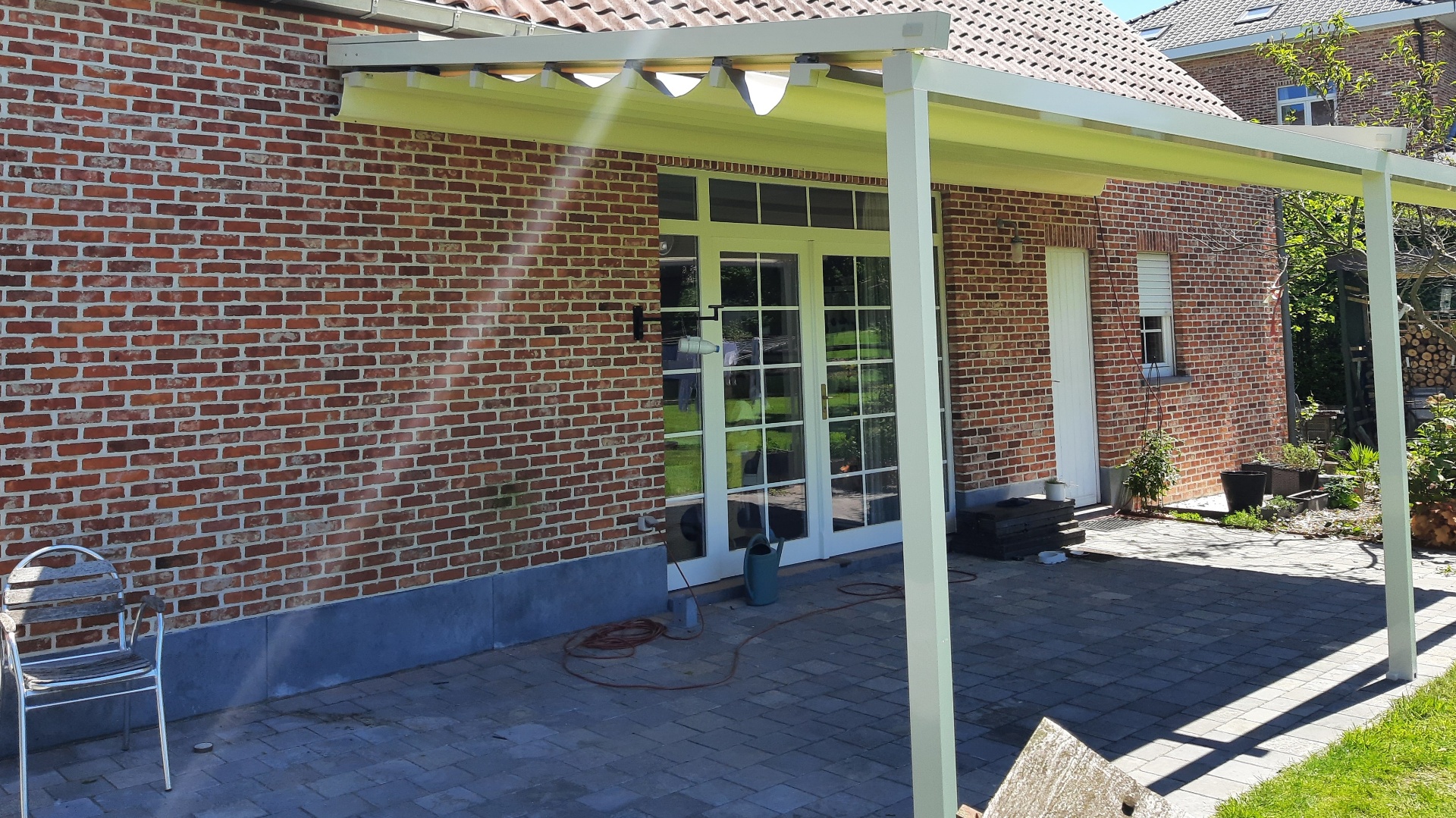 Pergola met doek