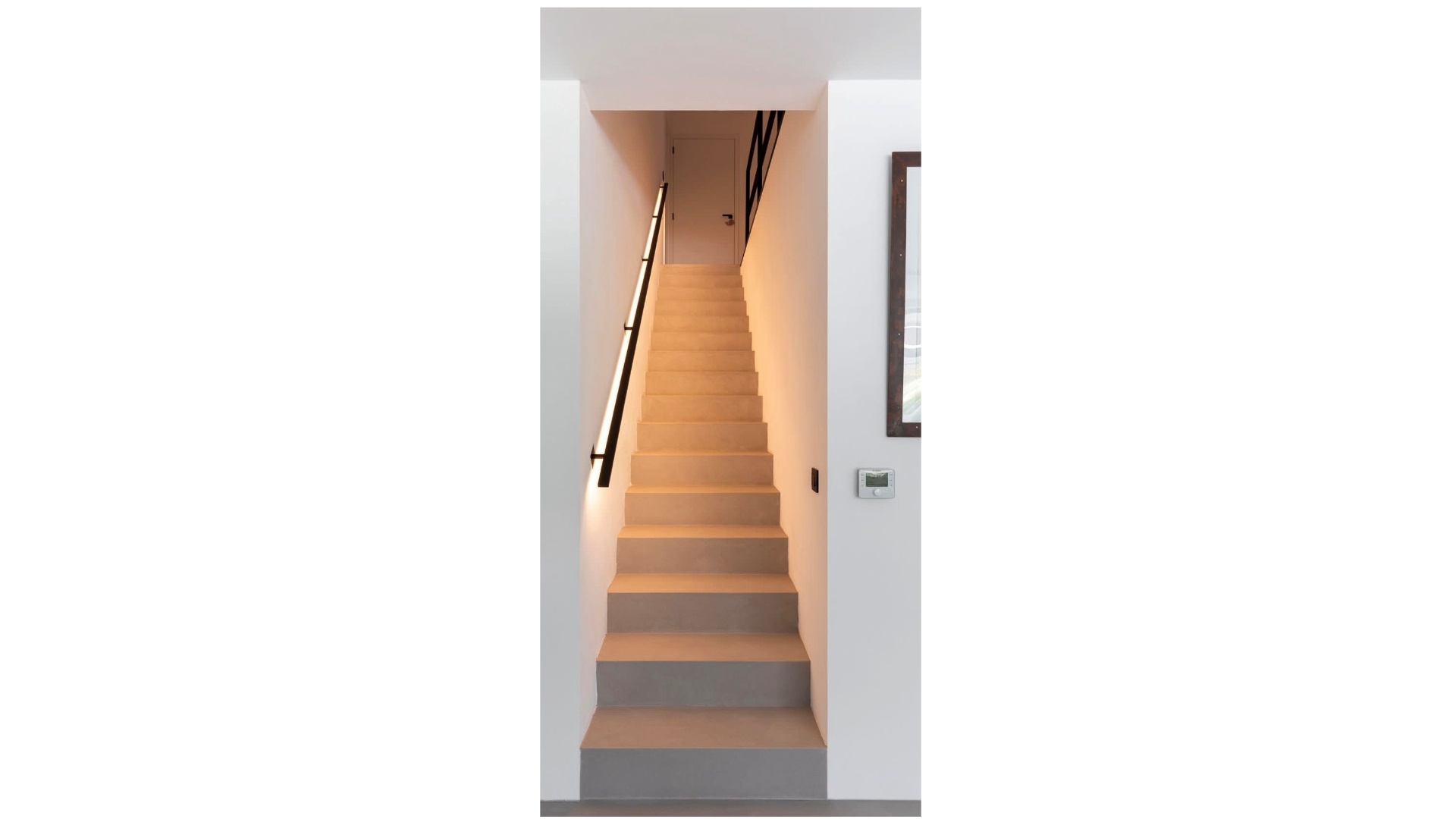 Trappen in polyurethaan en microtopping