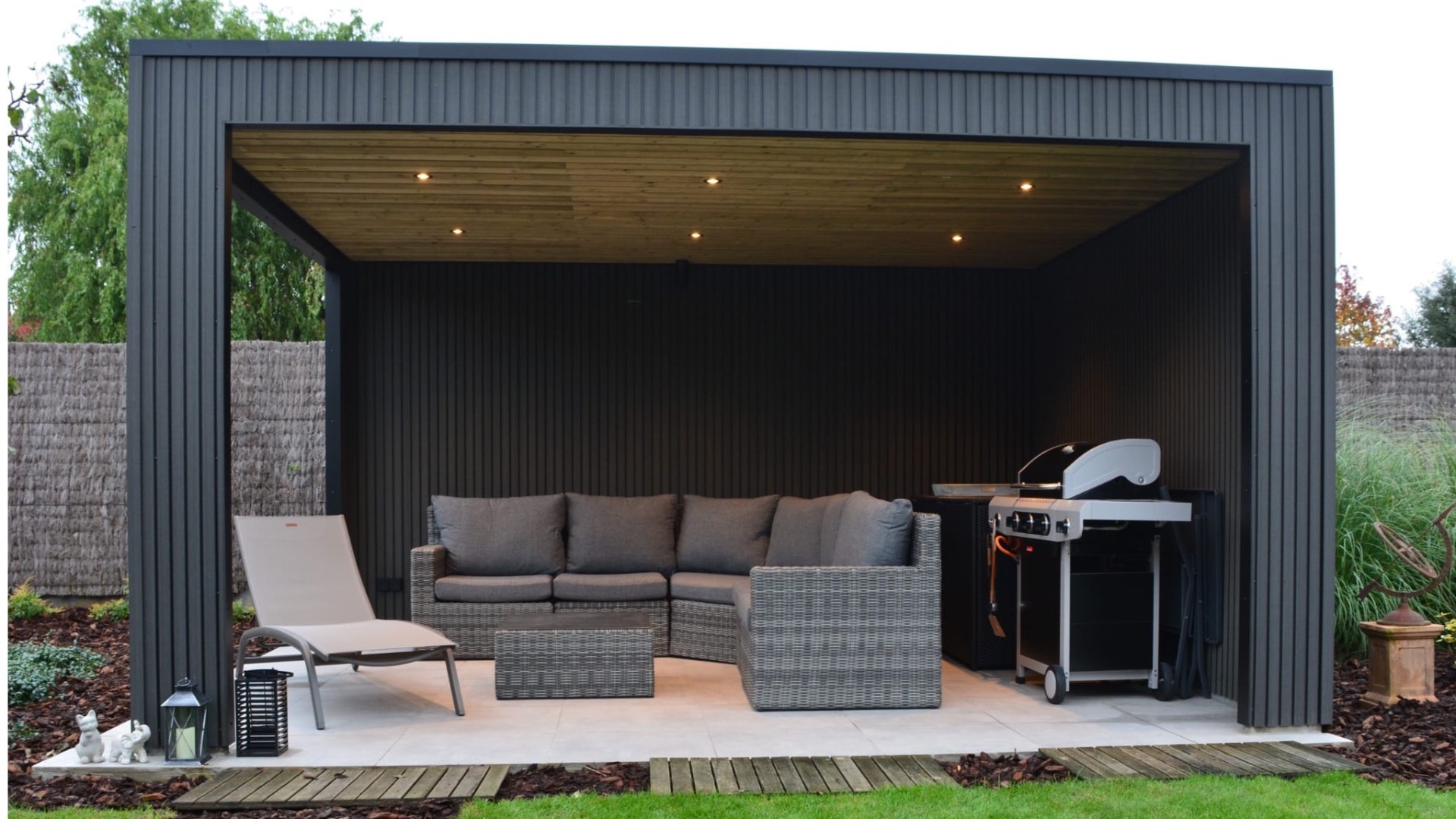 Cube golf vrijstaande terrasoverkapping