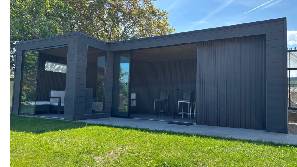 Cube Linea / Golf  Overdekt terras met berging