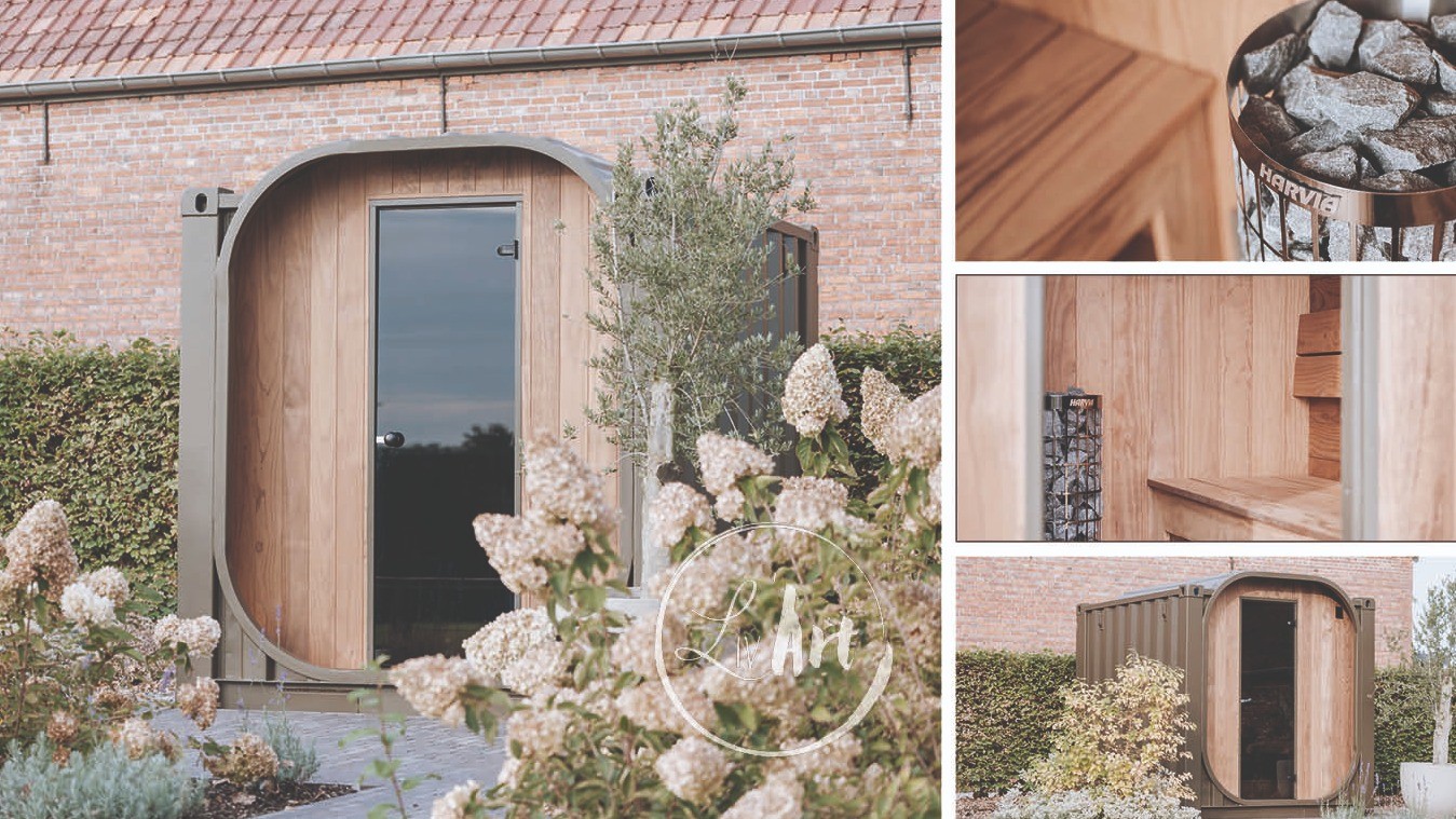 Modulaire wellness in een nieuw jasje: de Liv-Art Sauna-Box